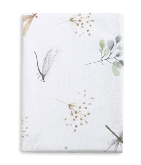 Bavlněné prostěradlo s gumou a potiskem 70 x 140 cm Babymatex