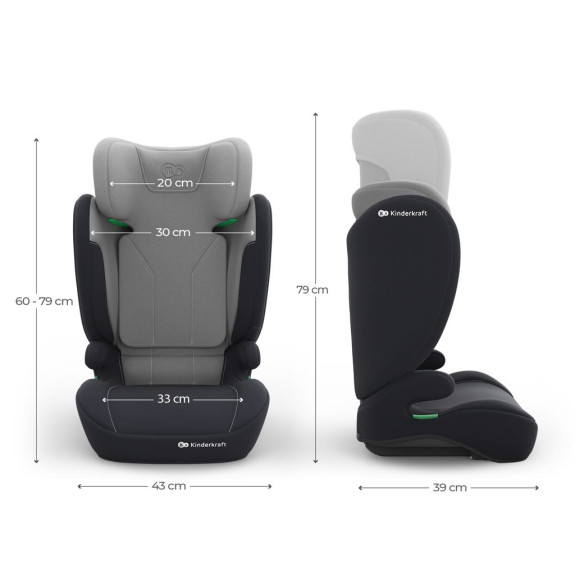 Autosedačka i-Spark 2 Plus i-Size (100-150 cm) Kinderkraft