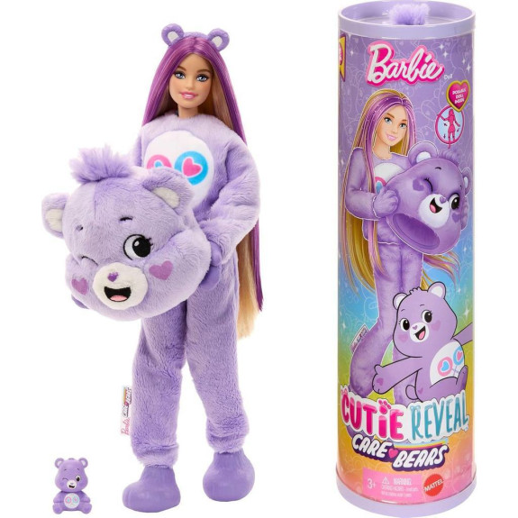 Barbie Cutie Reveal Barbie a starostliví medvidci - modrá  JCN96