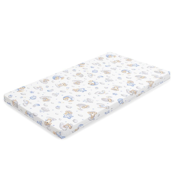 Dětská pěnová matrace New Baby Standard 120 x 60 x 6 cm koala modrá