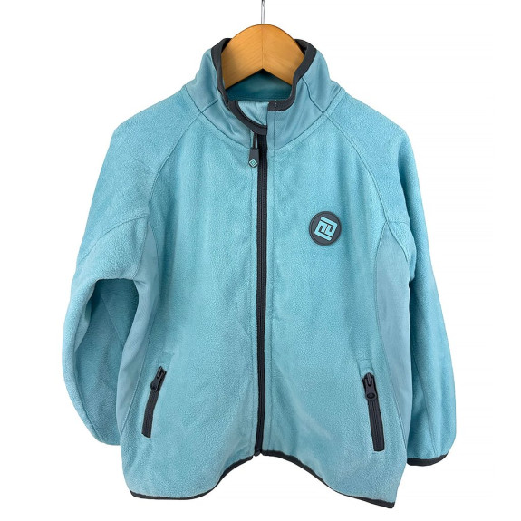 Dětská sportovní outdoorová mikina Turquoise Pidilidi
