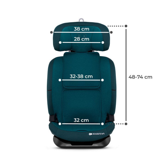 Autosedačka Oneto3 i-Size 76 - 150 cm + Isofix Kinderkraft
