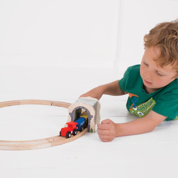 Kamenný železniční tunel Bigjigs Rail