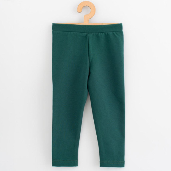 Dětské legíny z teplákoviny New Baby Kindergarten green 