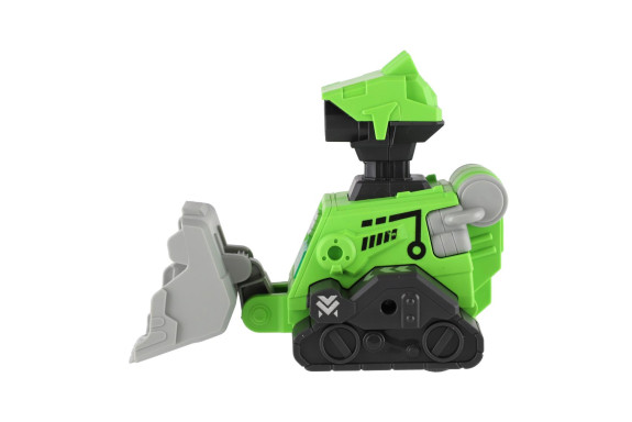 Robot vesmírný Zmáčkni a jeď plast 14 cm na setrvačník