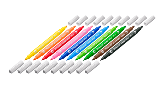 Fixy oboustranné Colorella 10 ks Pelikan