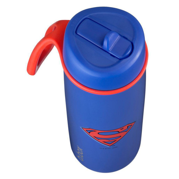 Nerezová termolahev s brčkem 690 ml Superman B.Box