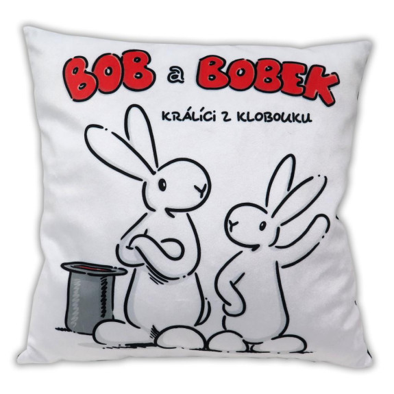 Polštář 30x30 cm, Bob a Bobek