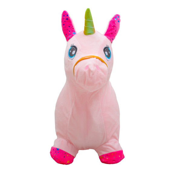 Plyšový skákací koník se zvukem Baby Mix