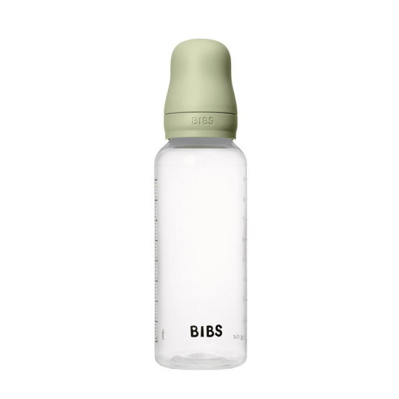 Antikoliková láhev s kaučukovým dudlíkem 270 ml Bibs