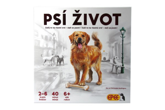 Psí život společenská hra v krabici 29x30x7 cm