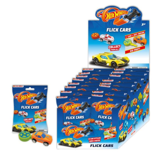 Hot Wheels Flick K-Cars auto s klíčem