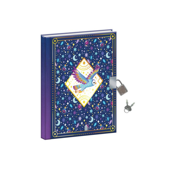 Tajný zápisník se zámkem Magická škola Janod Atelier