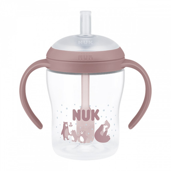 Kojenecká láhev na učení s brčkem 150 ml NUK Perfect Match