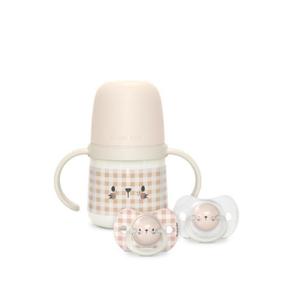První láhev s oušky Den/noc Suavinex 150 ml