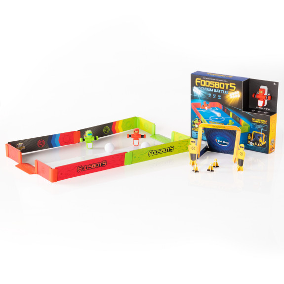 Foosbots stadium battle robo-fotbal se stadionem set Fat Brain