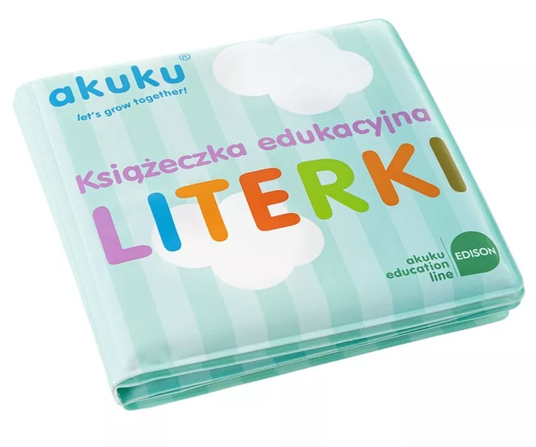 Vzdělávací knížka do vody Písmena Akuku