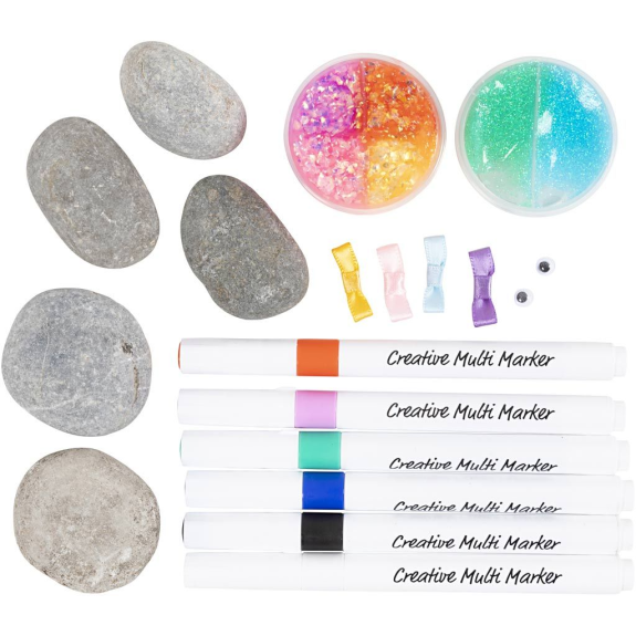 Kreativní sada Craft Kit Stone Decoration Monster Creativ Company
