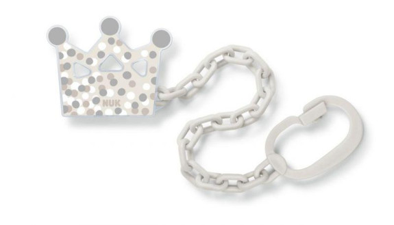 Řetízek na dudlík s klipem NUK