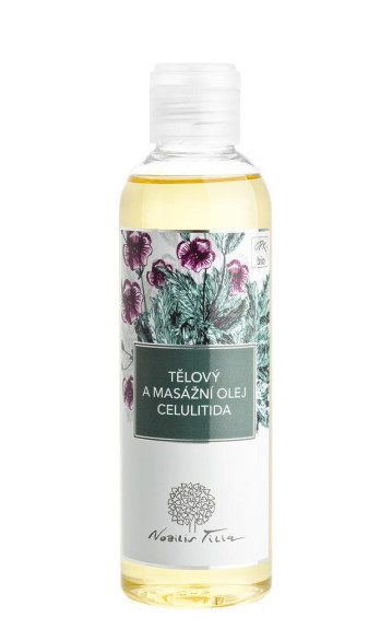 Tělový a masážní olej Celulitida 200 ml Nobilis Tilia EXPIRACE 18.11.26