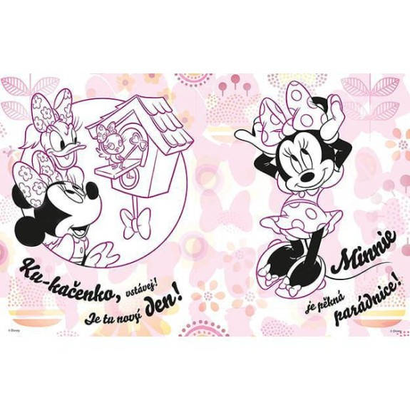 Omalovánky s tetováním Minnie
