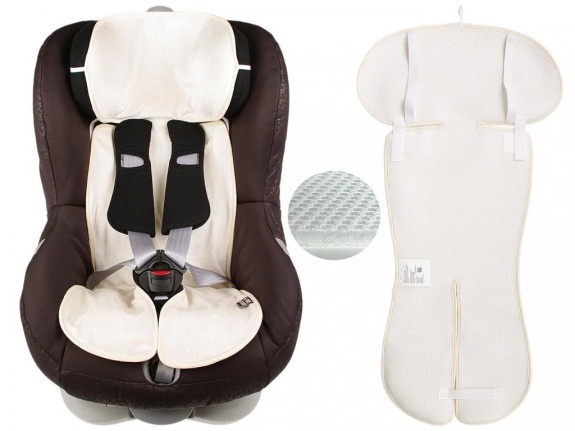 Vložka do autosedačky 9-36 kg merino 3D Kaarsgaren