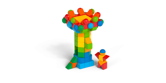 Geomag Magicube Shapes 164 dílků