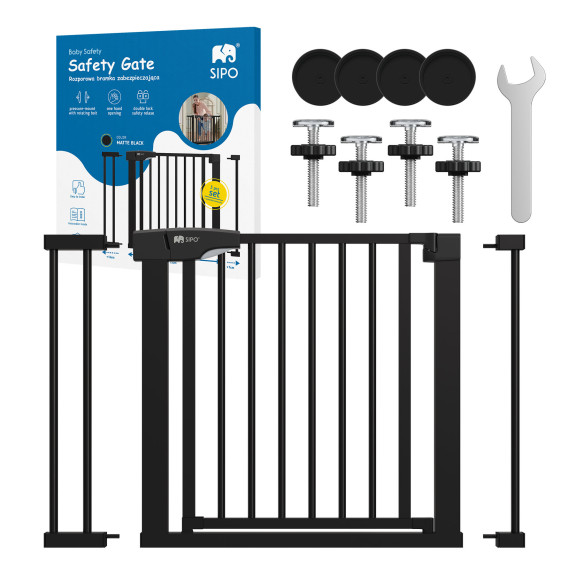 Zábrana set 75 - 103 cm (základna + 2 x nástavec 7 / 14 cm) Sipo