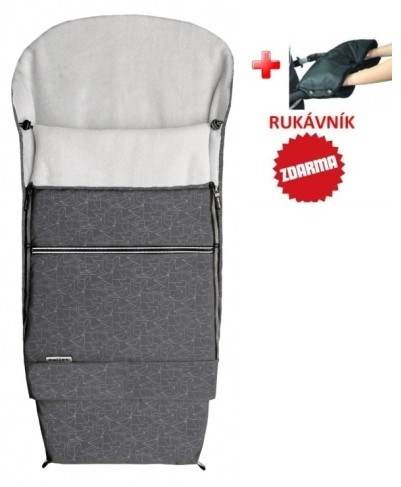 Fusak Combi EXTRA zimní 3v1 Emitex + RUKÁVNÍK ZDARMA