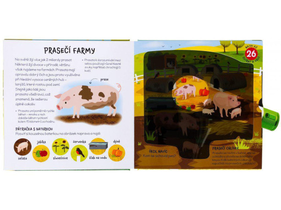 Farma - Kniha s kouzelnou baterkou
