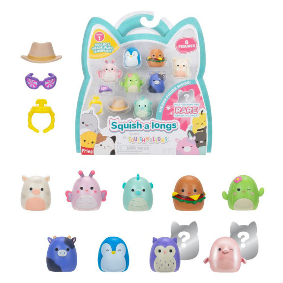 Squish a longs sada 8 figurek