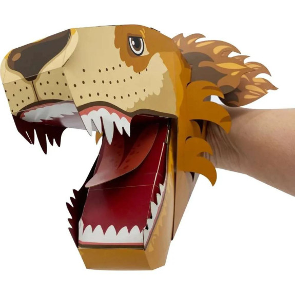 Kreativní sada 3D loutka Lev Fiesta Crafts