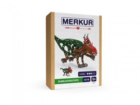 Stavebnice Diabloceratops 284 ks v krabici 13x18x5 cm Merkur