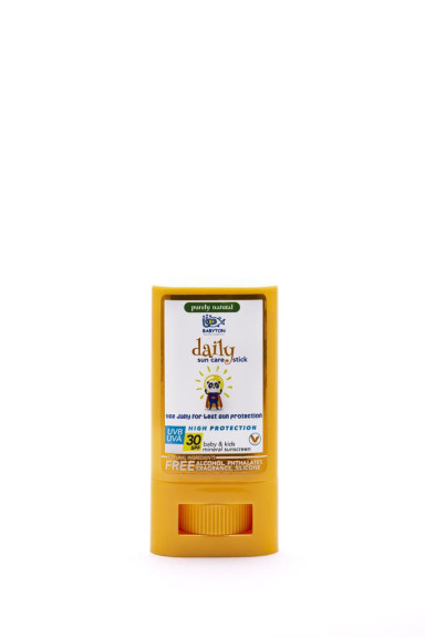 Přírodní opalovací krém v tyčince SPF 30 20 gr Babyton