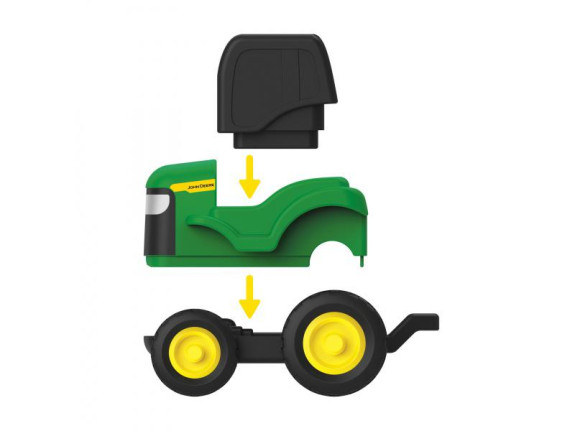 Postav si kamaráda - set s koníky John Deere Kids