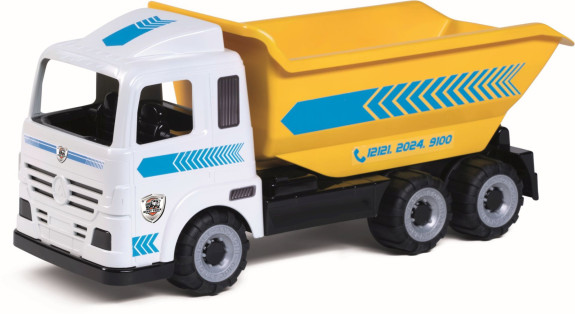 Sklápeč s pogumovanými koly - délka 48 cm Androni Heavy Trucks