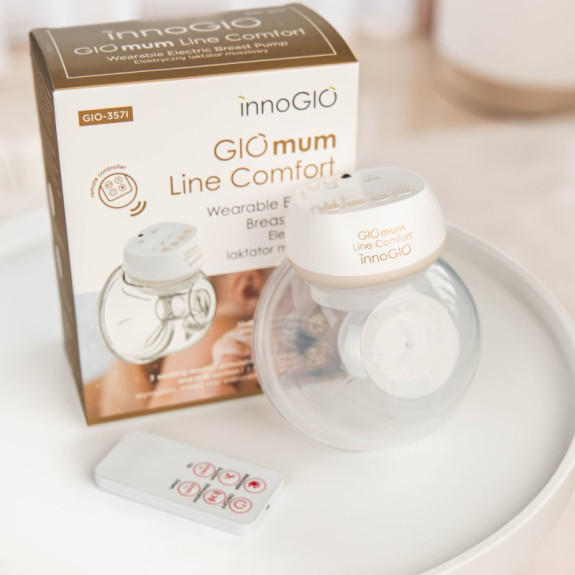 Přenosná elektrická odsávačka mateřského mléka GIOmum Line Comfort Single InnoGIO