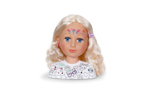 Kreativní česací hlava Baby born