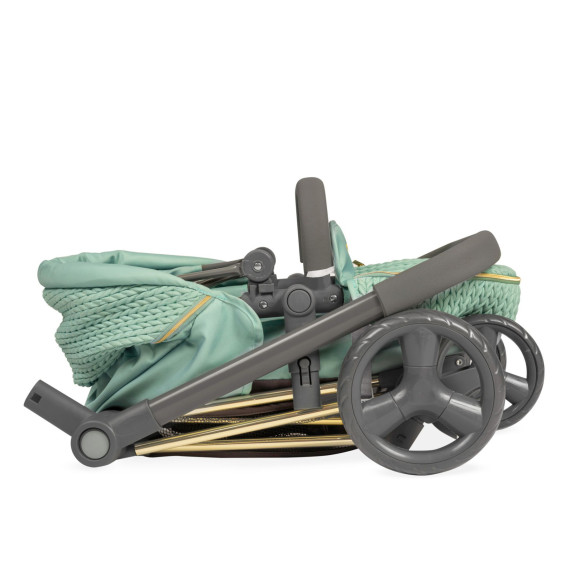 Skládací kočárek pro panenky 3 v 1 s taškou Capriccio 73 cm DeCuevas