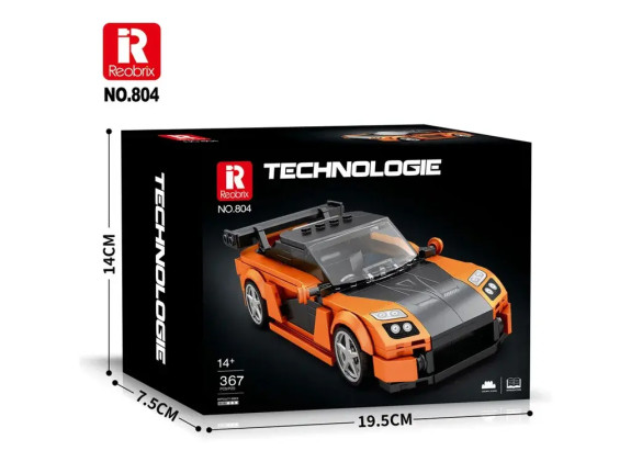 Sportovní automobil RX-7 1:24 Reobrix