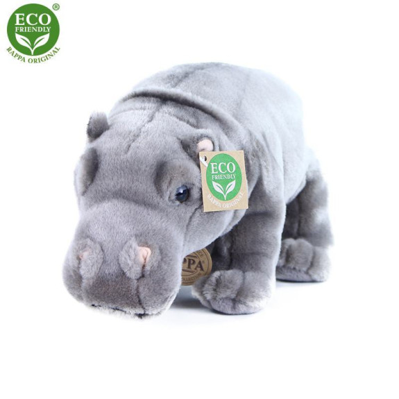 Rappa Plyšový hroch stojící 30 cm Eco-Friendly Rappa
