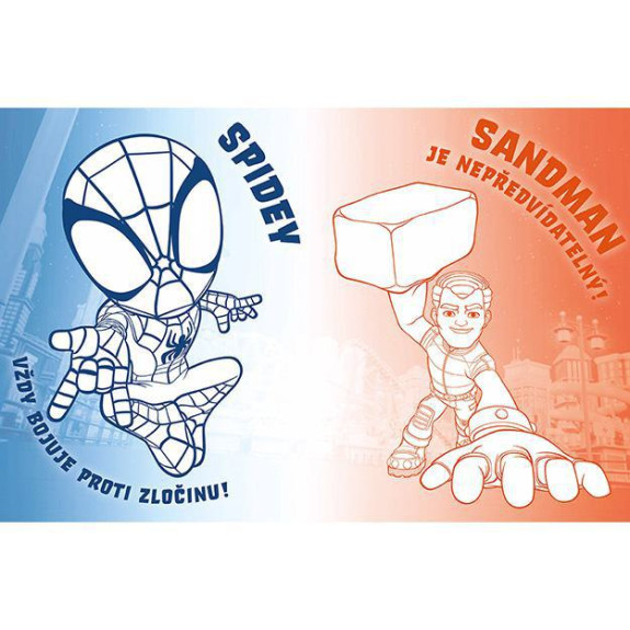 Omalovánky a 100 tetování Spidey
