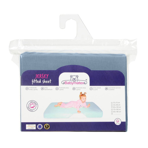 Prostěradlo Jersey s gumou 60 x 120 cm BabyMatex