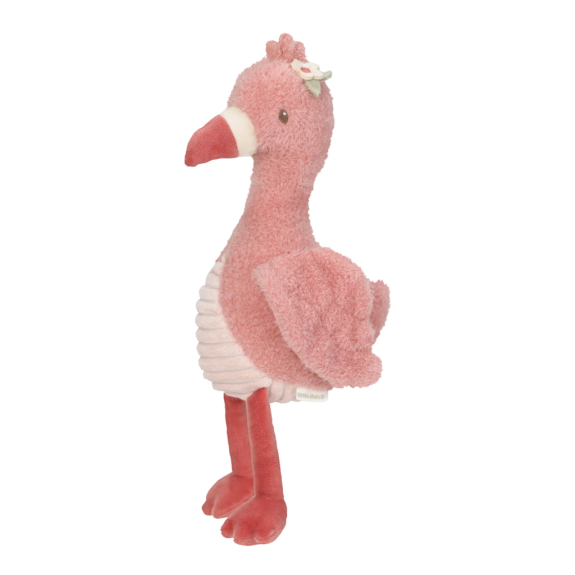 Plameňák plyšový 35 cm Safari Friends Little Dutch