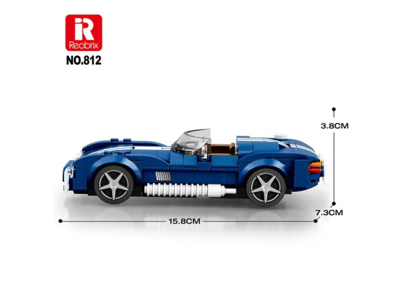 Sportovní kabriolet Cobra S 1:24 Reobrix