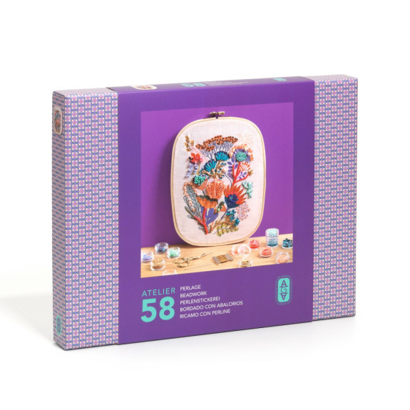Sada korálková výšivka Atelier 58 Djeco