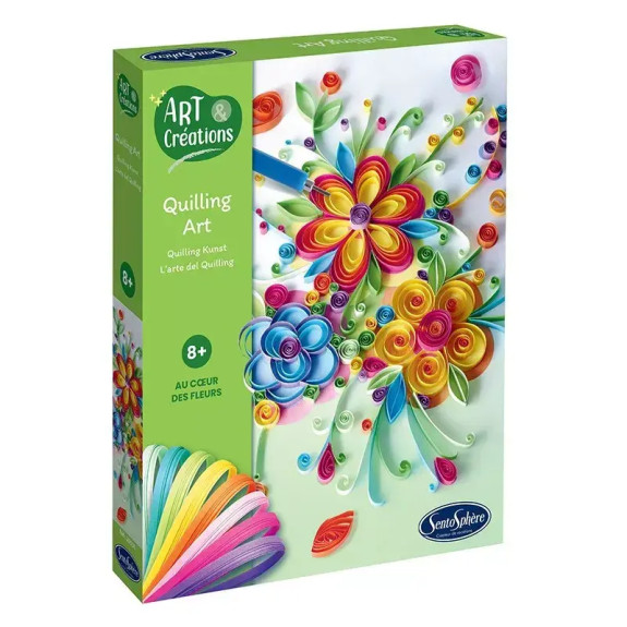 Květiny Sentosphere Quilling Art