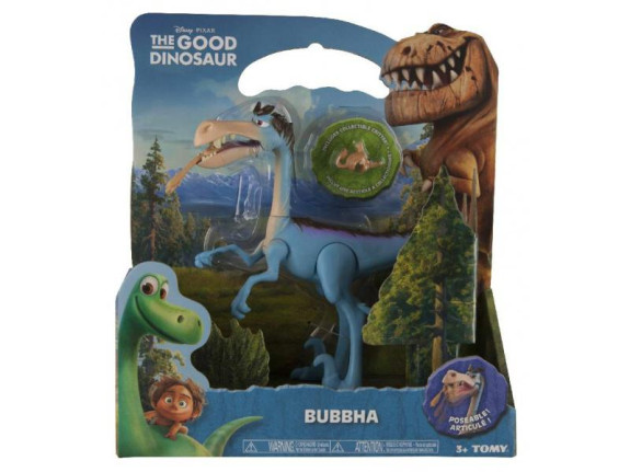 Bubbha - plastová postava střední Hodný Dinosaurus
