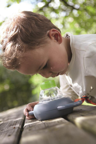 Terra Kids Dětská pozorovací lupa na hmyz s karabinkou Haba