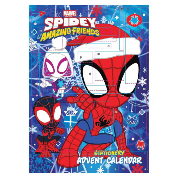 Adventní kalendář Spidey a přátelé 28 x 38 cm